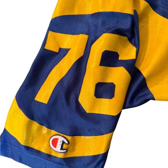 Champion Men St Louis Rams Orlando Pace 76 Jersey Sz‎ XXL - Picture 6 of 8